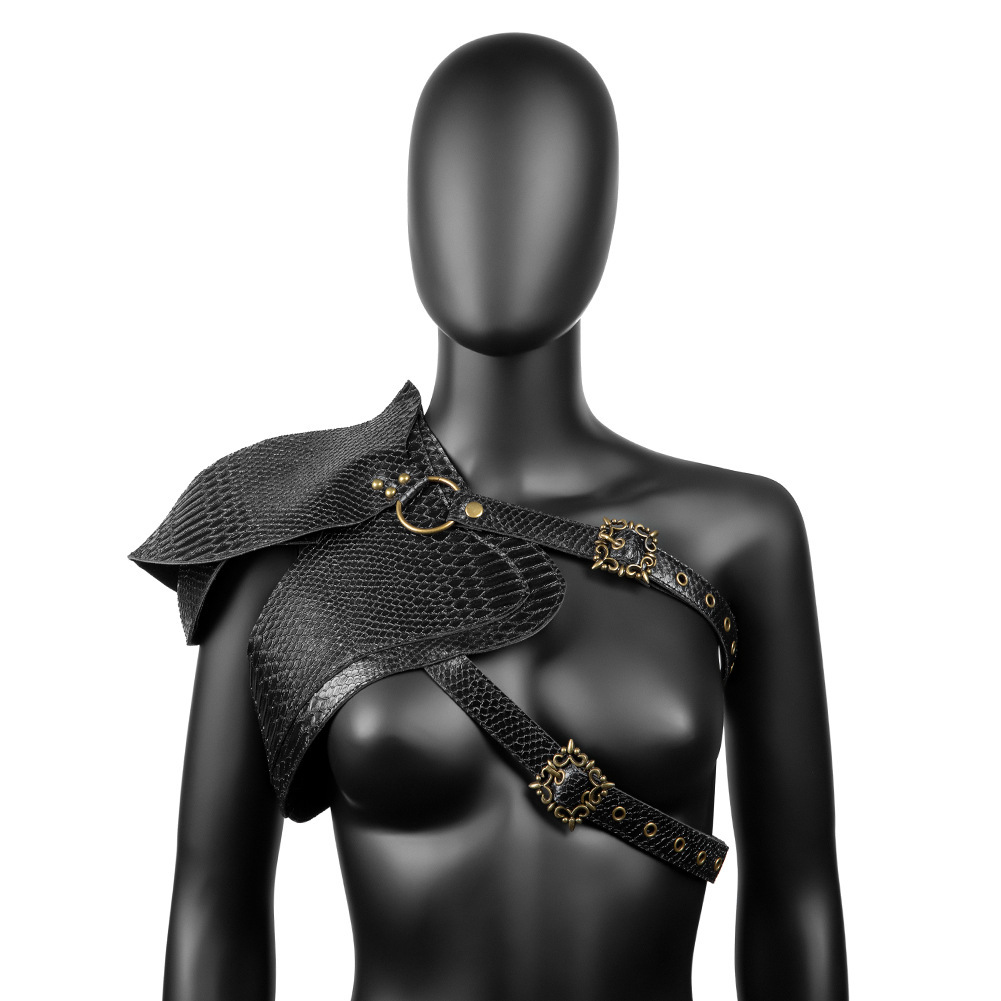 Cosplay Prop - Colete de Armadura Steampunk de Couro