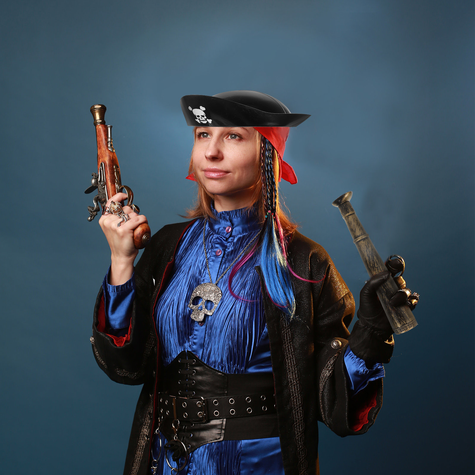 Easy Cosplay Prop - Kit de Fantasia de Pirata, Fácil