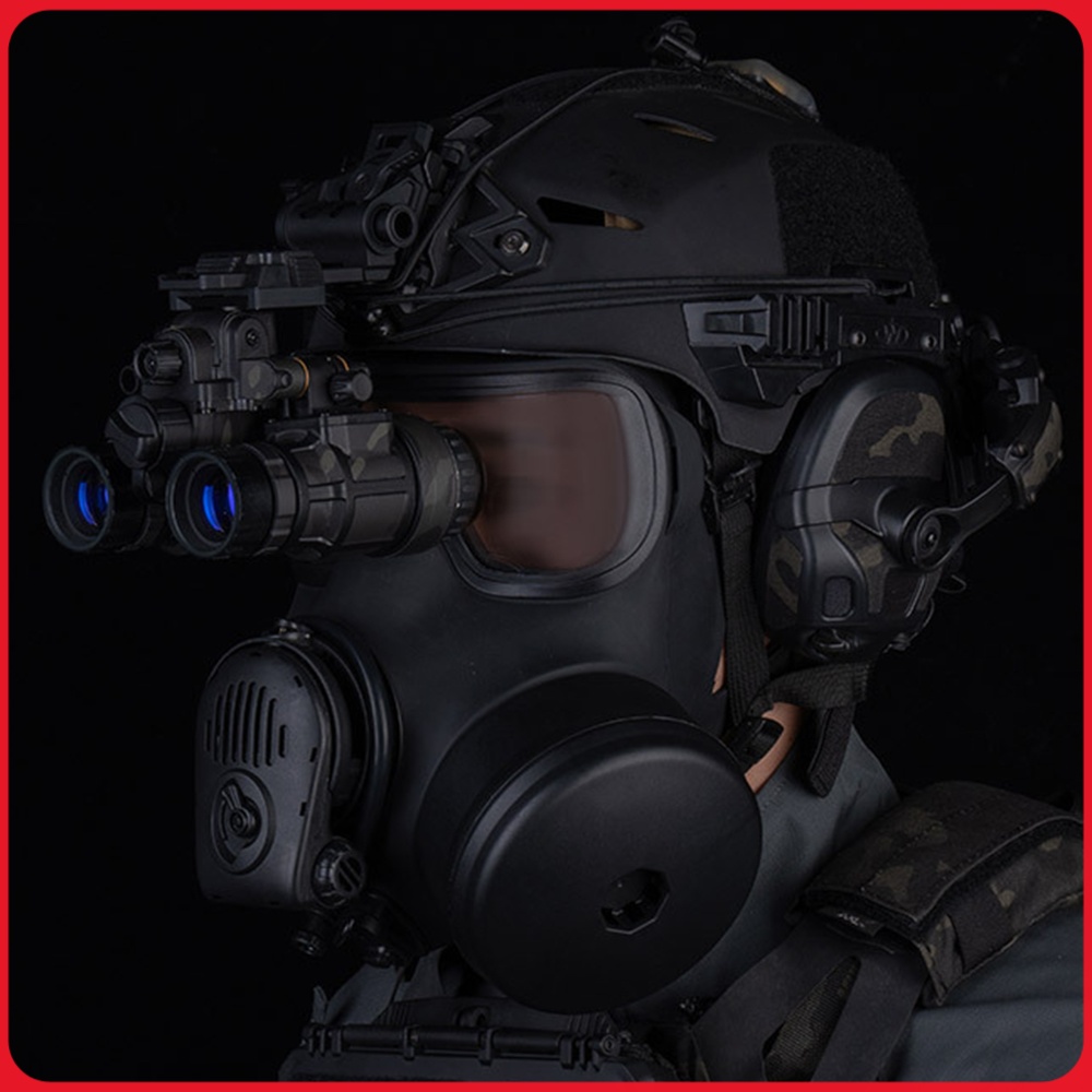 Prop En Cosplay - Filtro de Máscara de Gás, Modelo