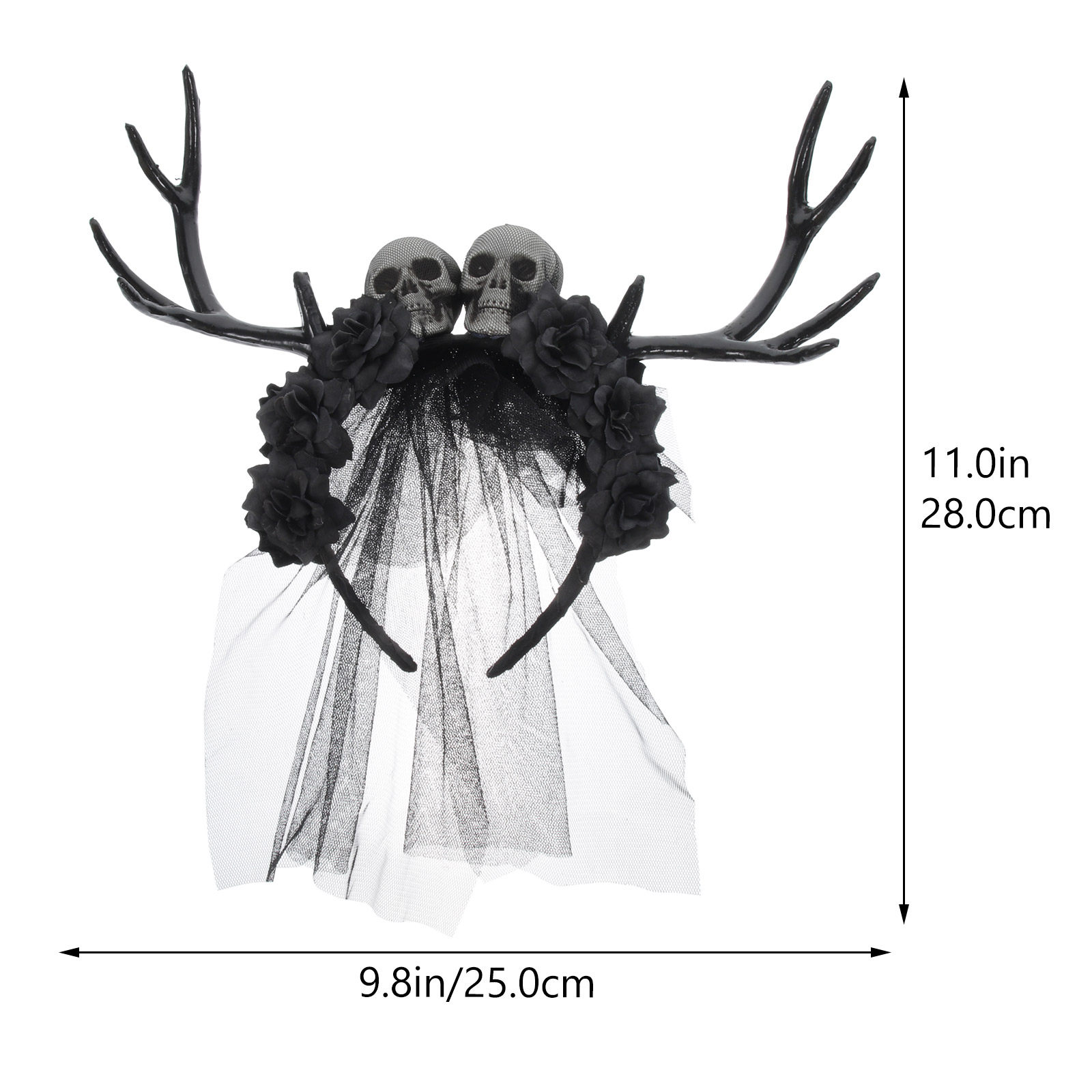 Tiara de chifres de rena para  - Easy Cosplay Prop avaliação e preço