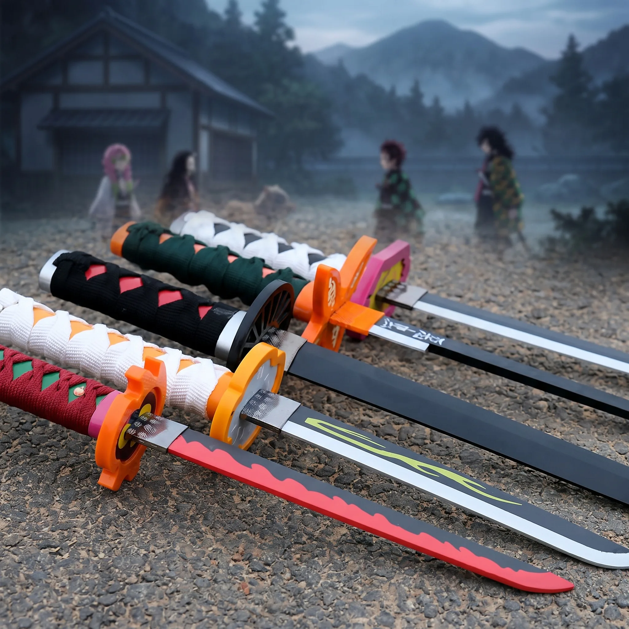 72 104cm Katana Demon Slayer T - Cosplay Prop Dagger avaliação e preço