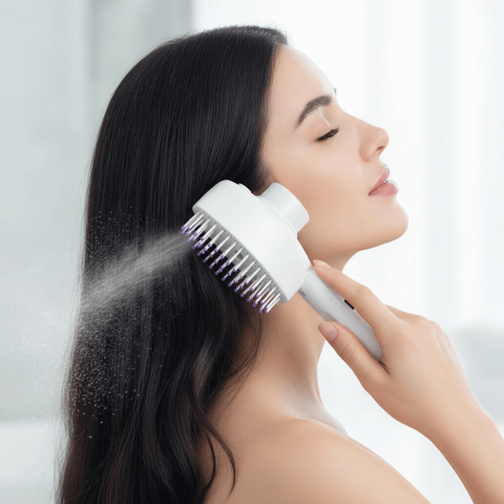 Escova de Cabelo Elétrica Mult - Hair Spray Color avaliação e preço